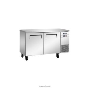 Mesa Refrigerada con 2 puertas sólidas de 320 litros